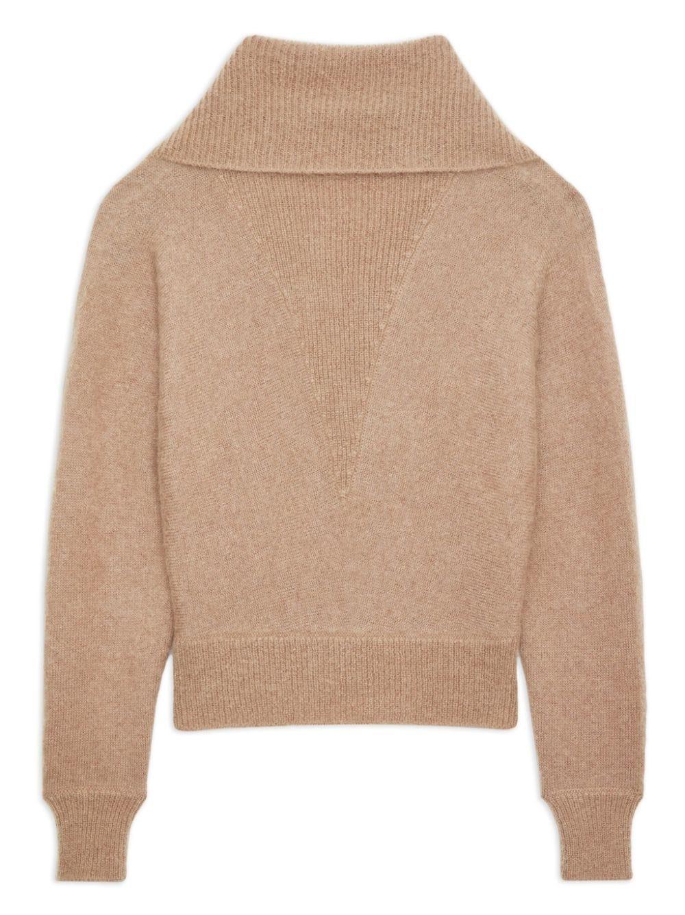 Saint Laurent Shawl-neck Sweater