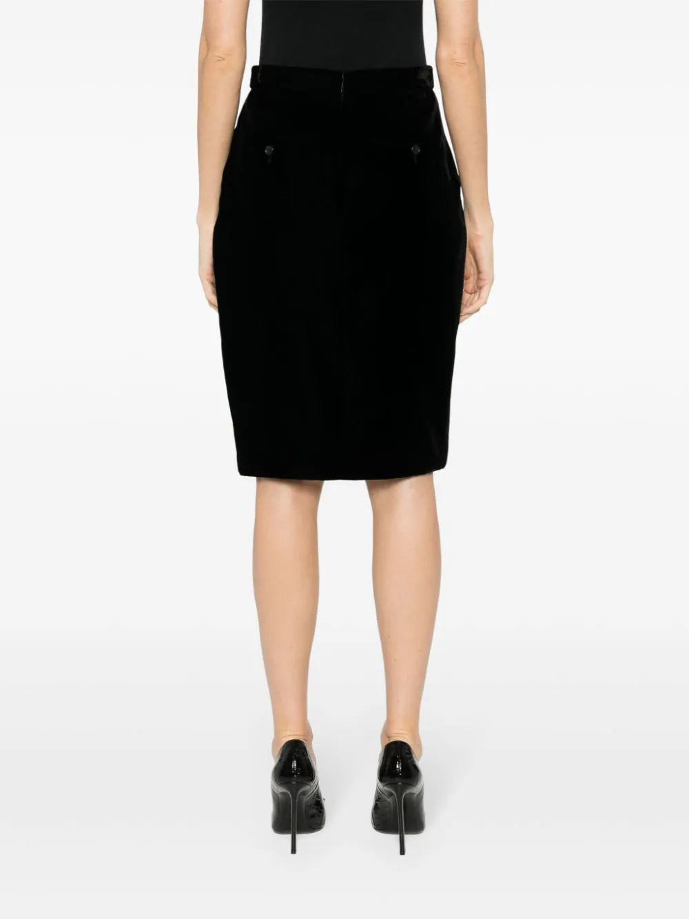 Saint Laurent Skirt In Velvet