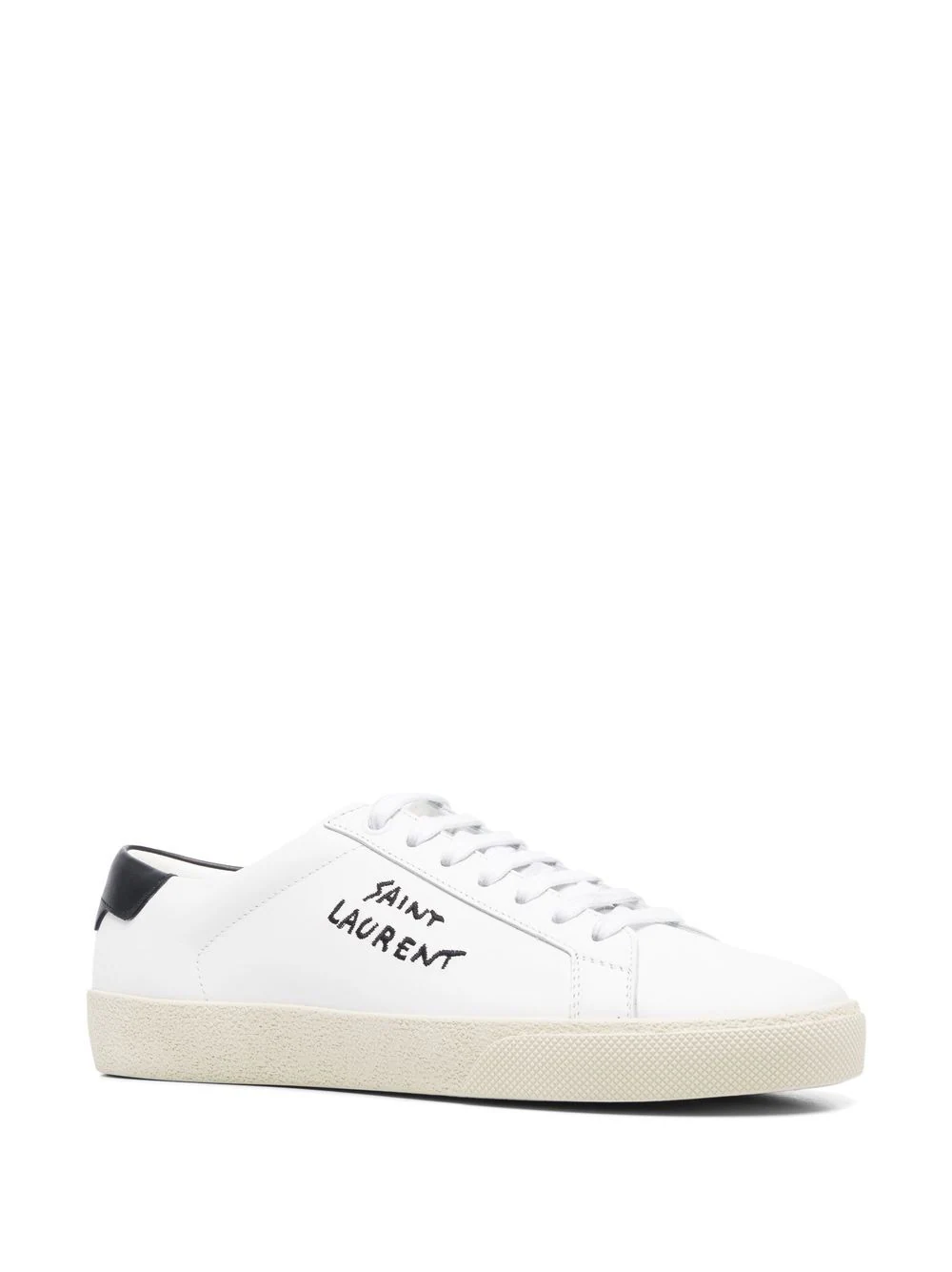 Saint Laurent Sl/06 Court Sneaker In Leather