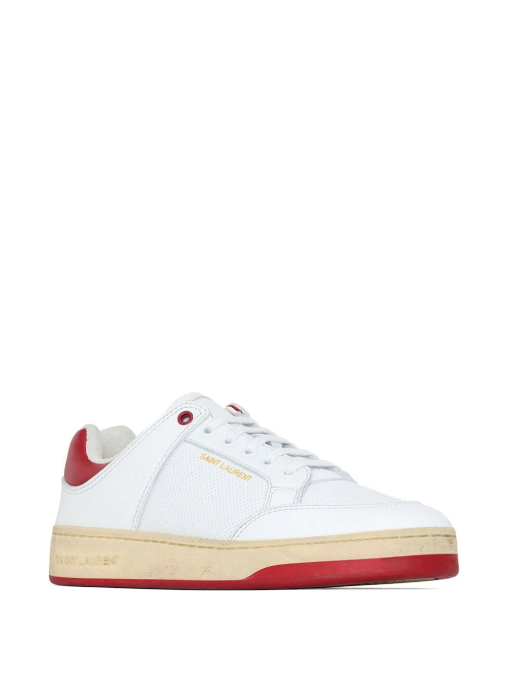 Saint Laurent Sl/61 Sneakers In Smooth Leather