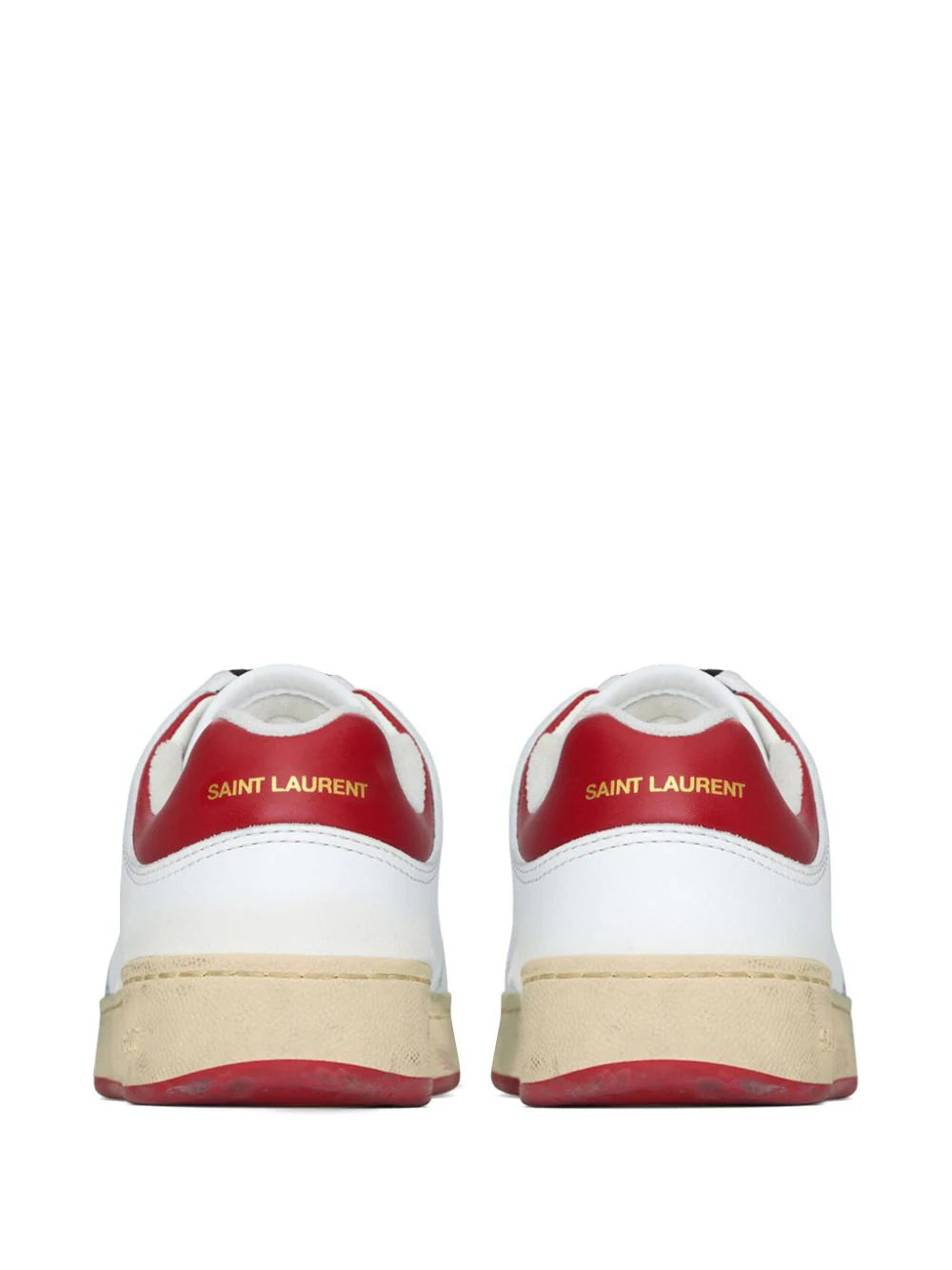 Saint Laurent Sl/61 Sneakers In Smooth Leather