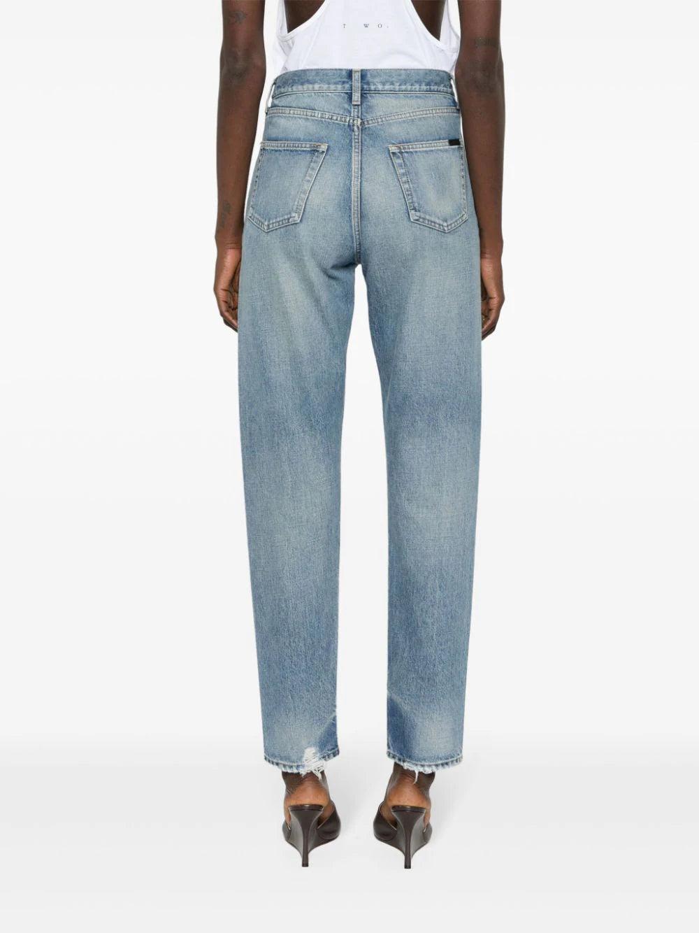 Saint Laurent Slim Fit Denim Jeans