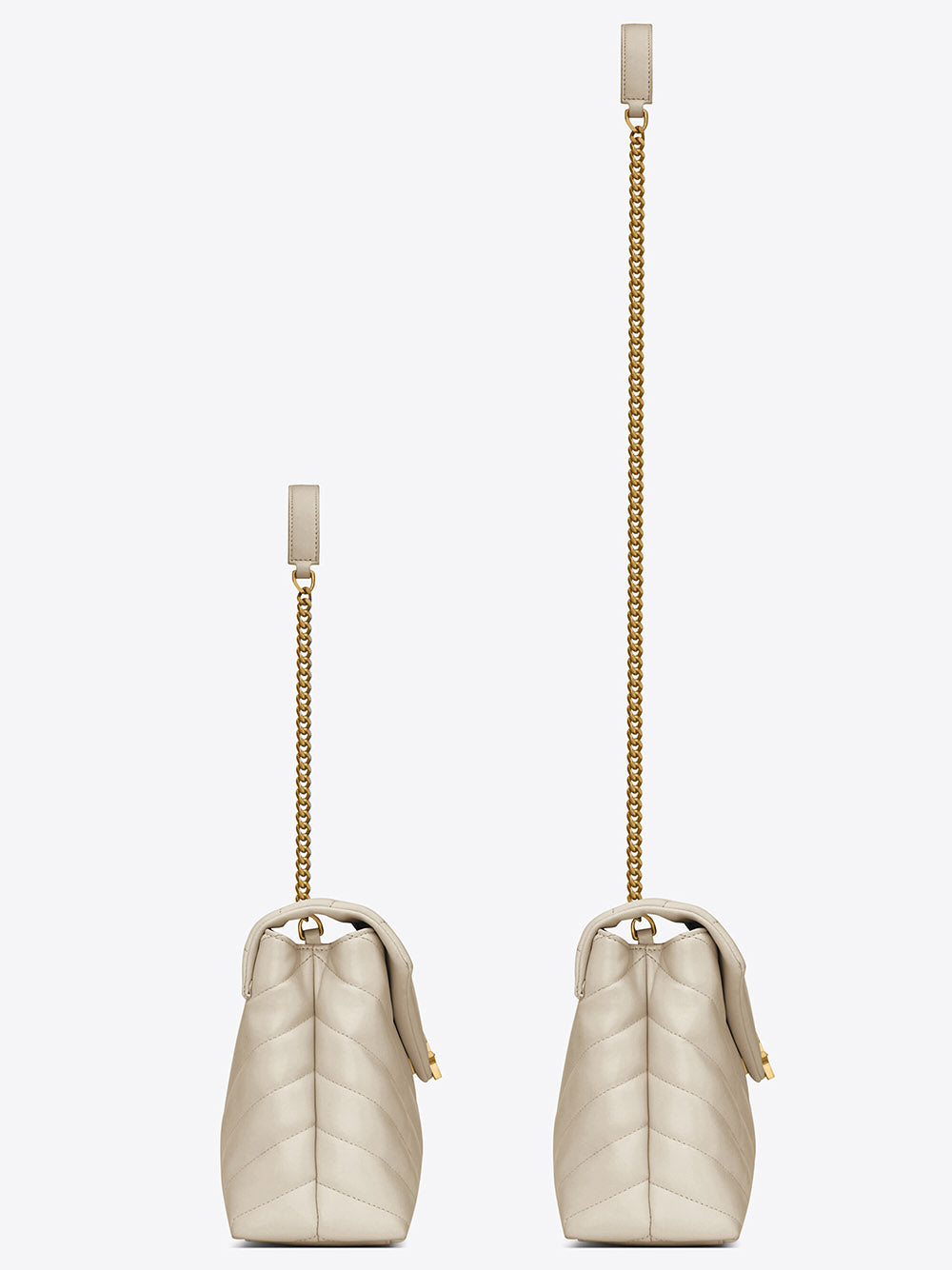 Saint Laurent Small Loulou In Quilted Leather