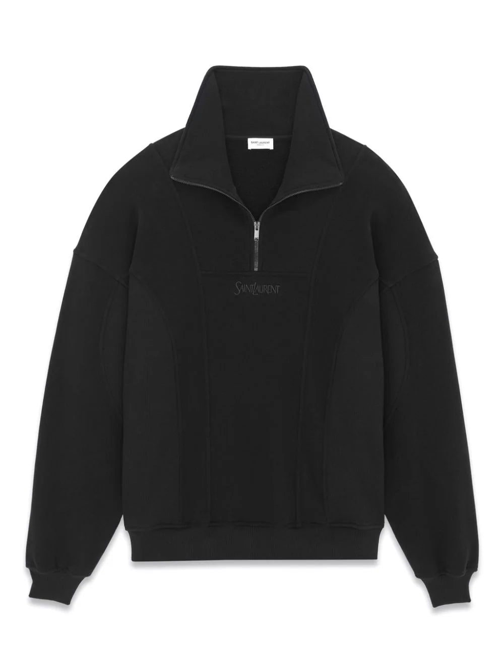 Saint Laurent Saint Laurent Sweatshirt With Half Zip Closure