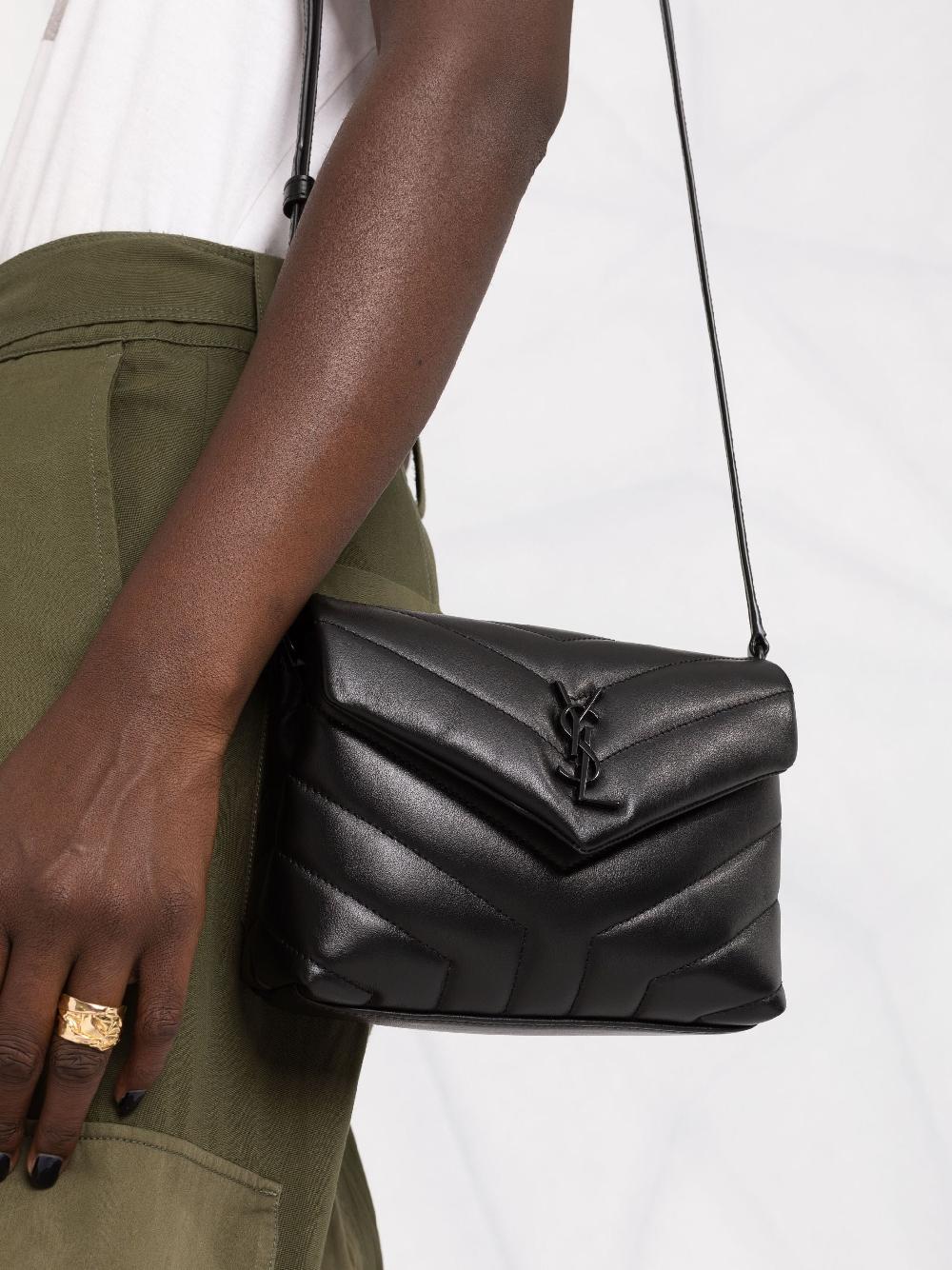 Saint Laurent Toy Loulou In Quilted Leather