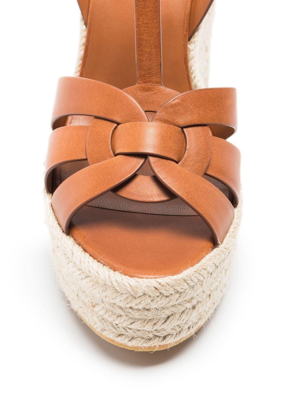 Saint Laurent Tribute Espadrilles Wedge
