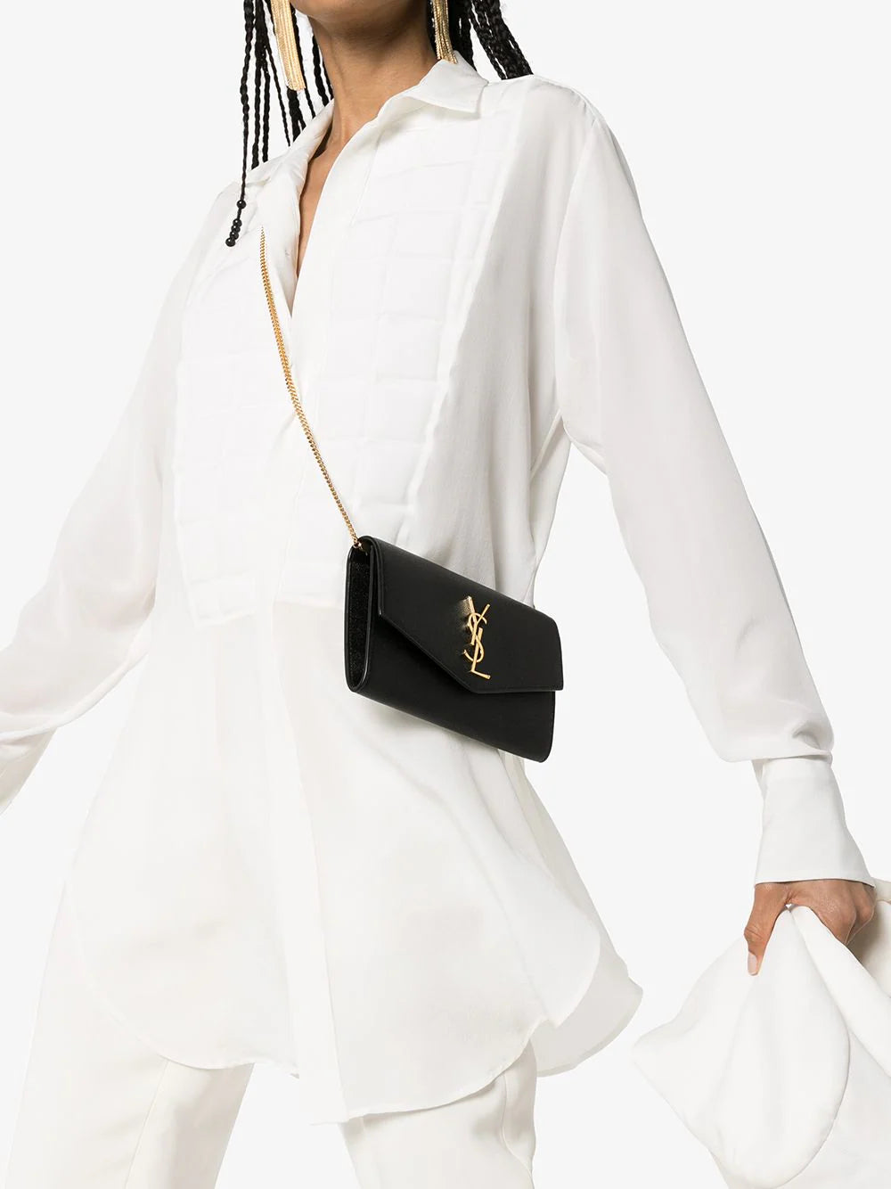 Saint Laurent Uptown Chain Wallet