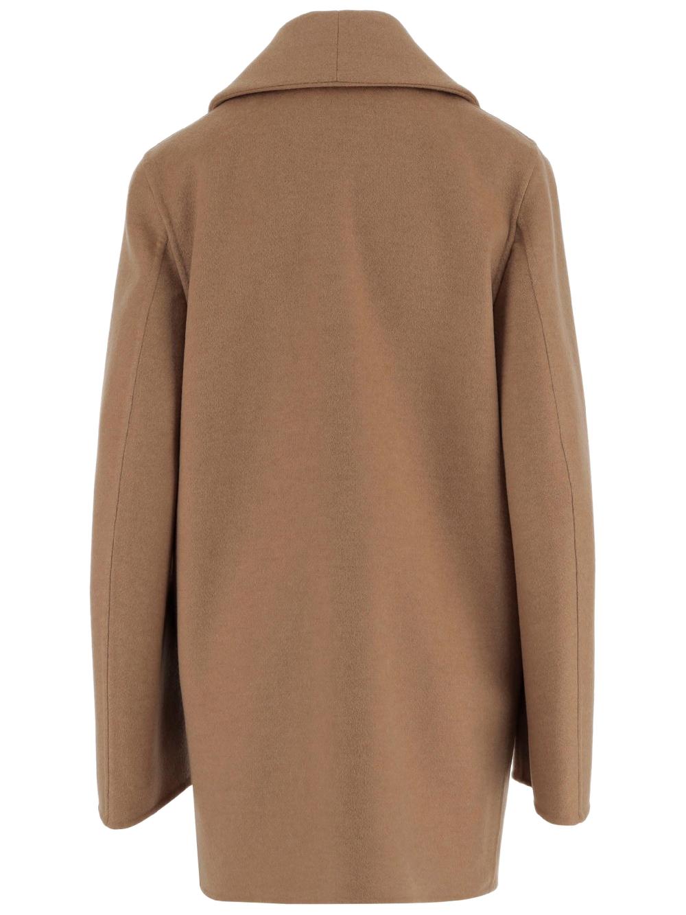 Saint Laurent Wool And Cashmere Coat