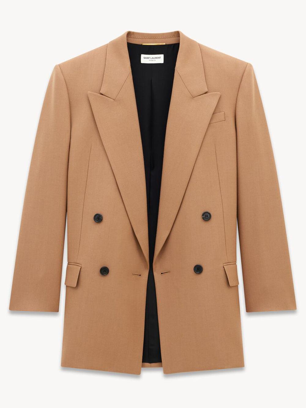 Saint Laurent Wool Gabardine Jacket