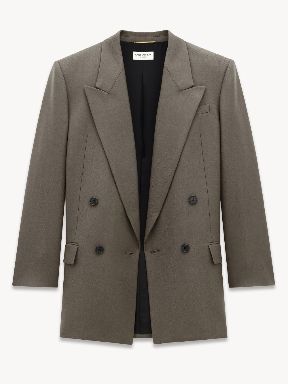 Saint Laurent Wool Gabardine Jacket
