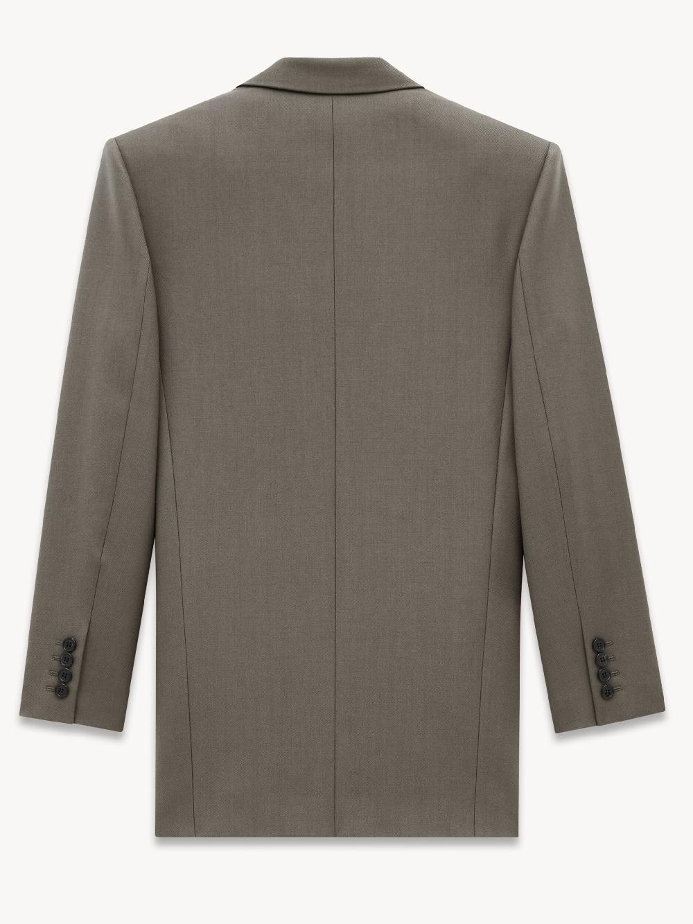 Saint Laurent Wool Gabardine Jacket