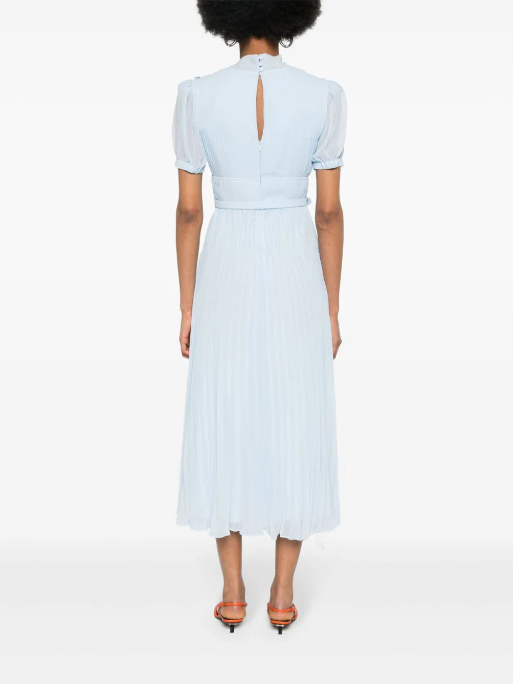 SELF PORTRAIT Bow Midi Dress