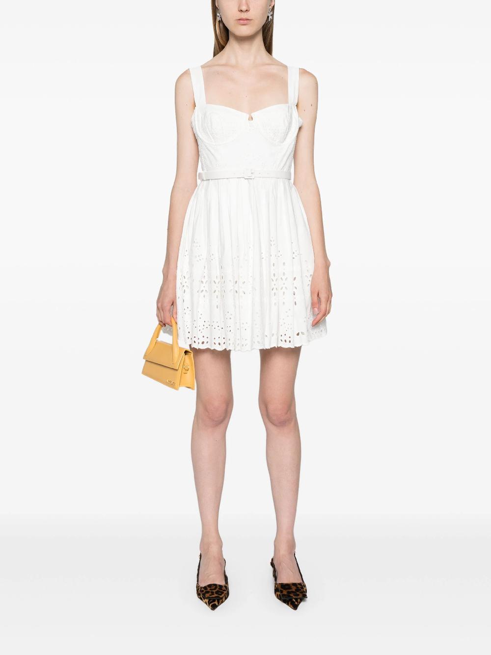 SELF PORTRAIT Broderie Mini Dress