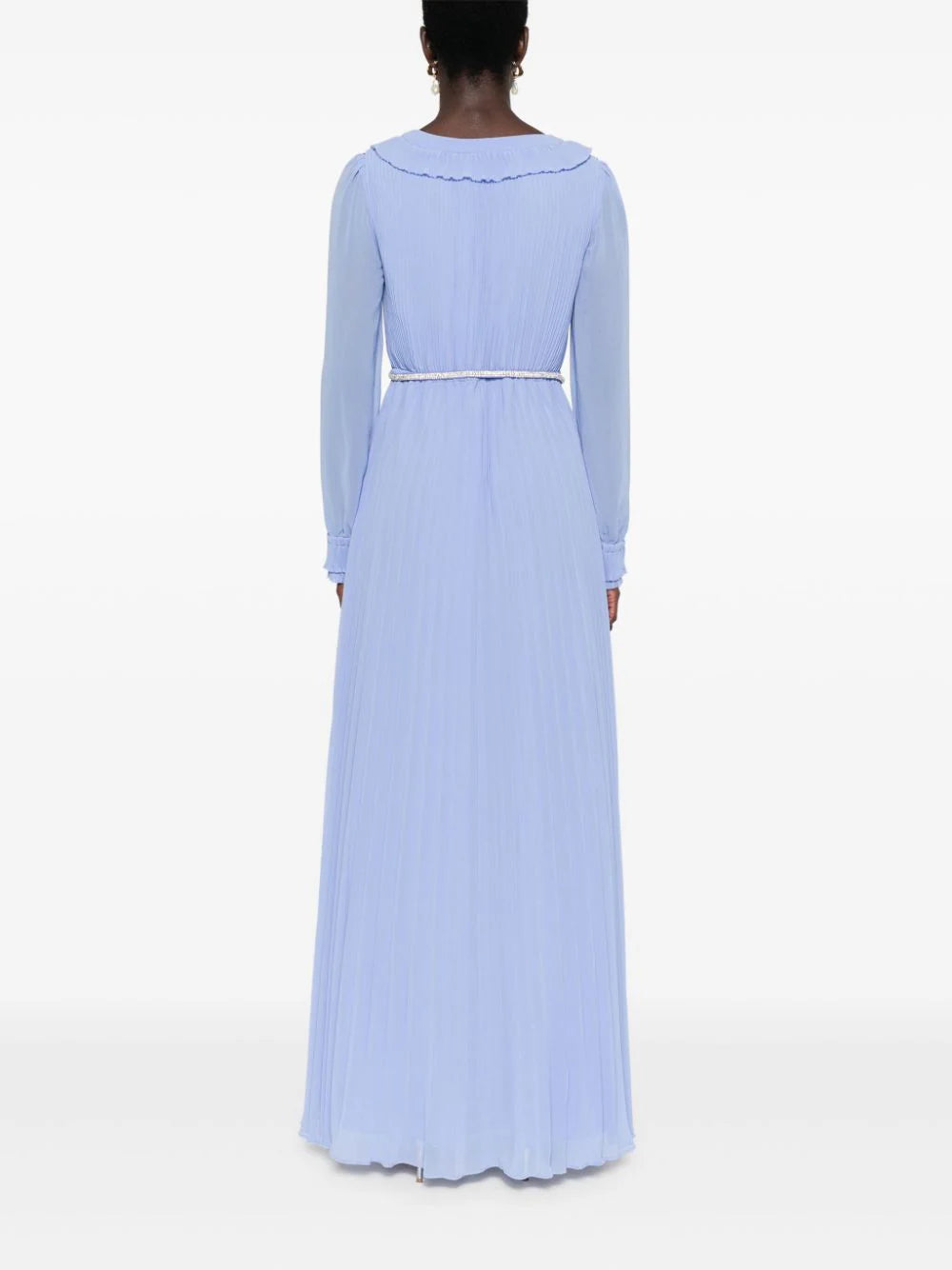 SELF PORTRAIT Chiffon Maxi Dress