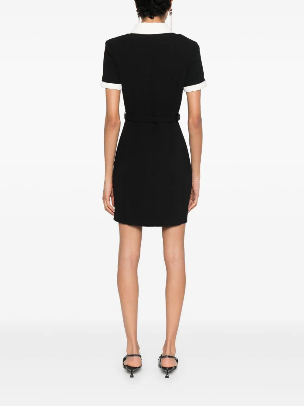 SELF PORTRAIT Contrast Mini Dress