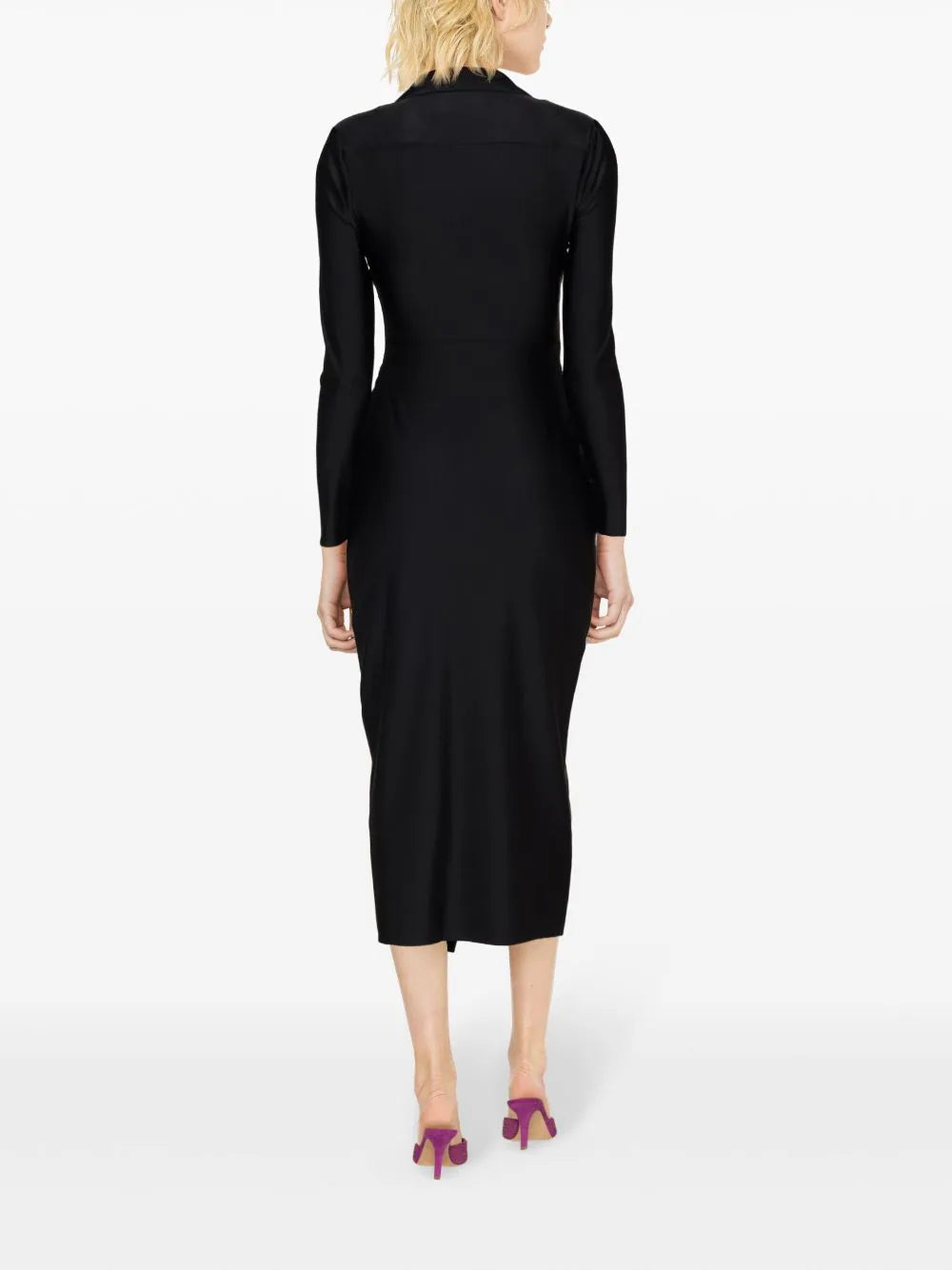 SELF PORTRAIT Cut Out Midi Dress