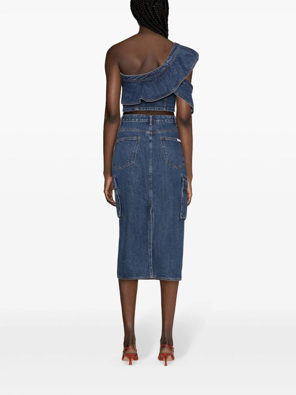 SELF PORTRAIT Denim Top