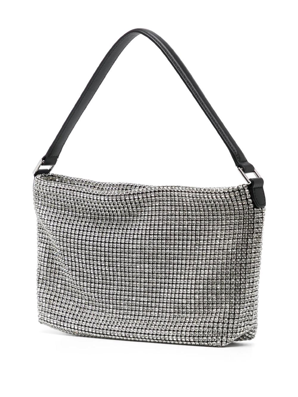 SELF PORTRAIT Diamante Medium Hobo Bag