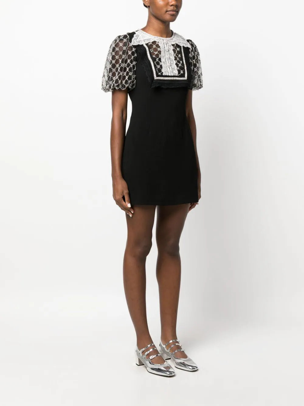 SELF PORTRAIT Embellished Mini Dress