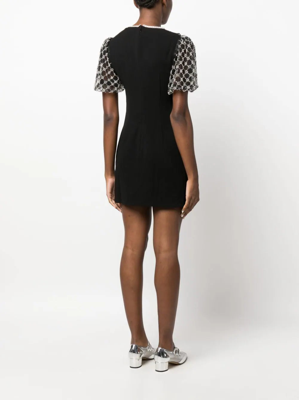 SELF PORTRAIT Embellished Mini Dress