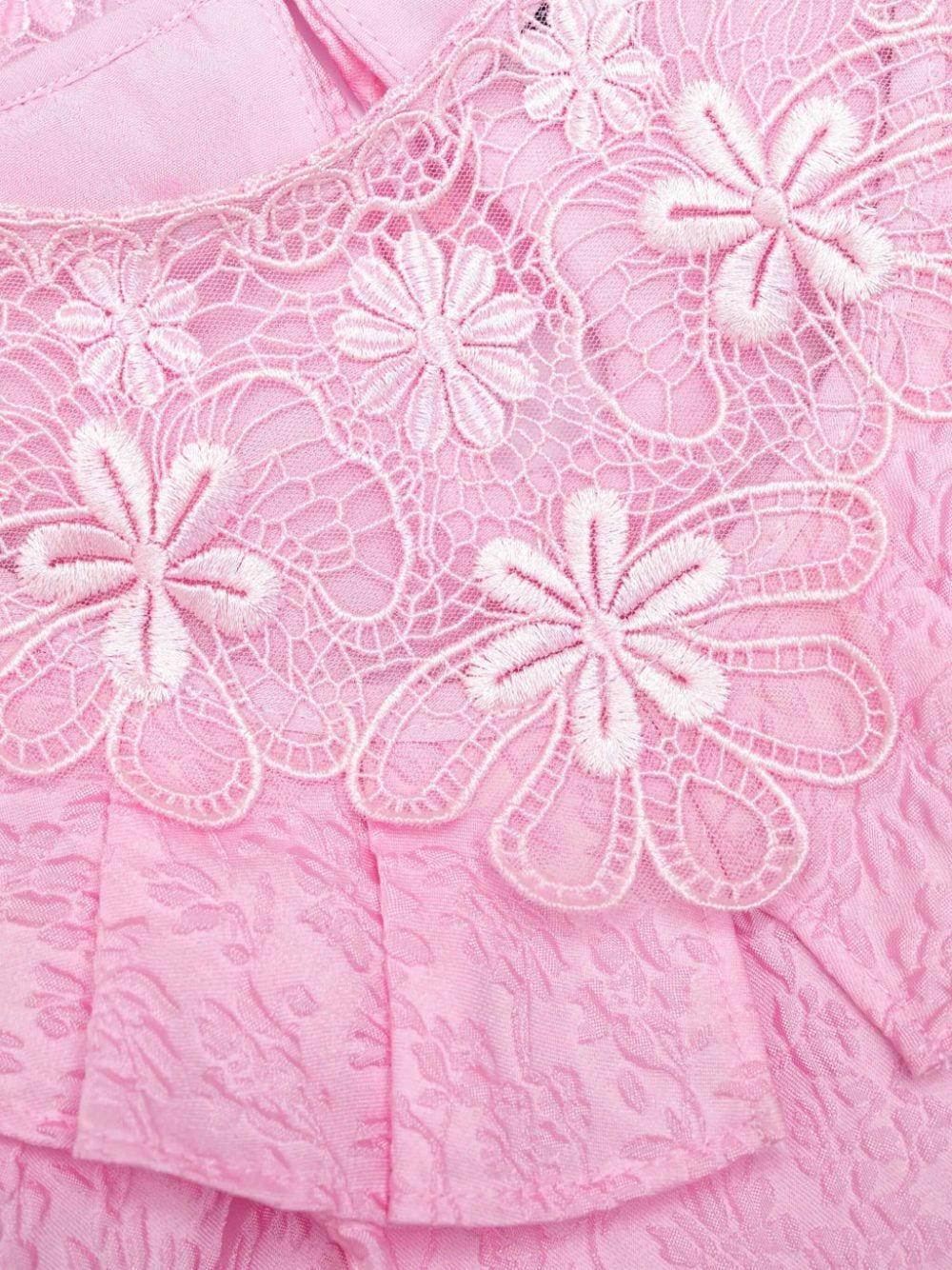 SELF PORTRAIT Kids Crepe Mini Dress