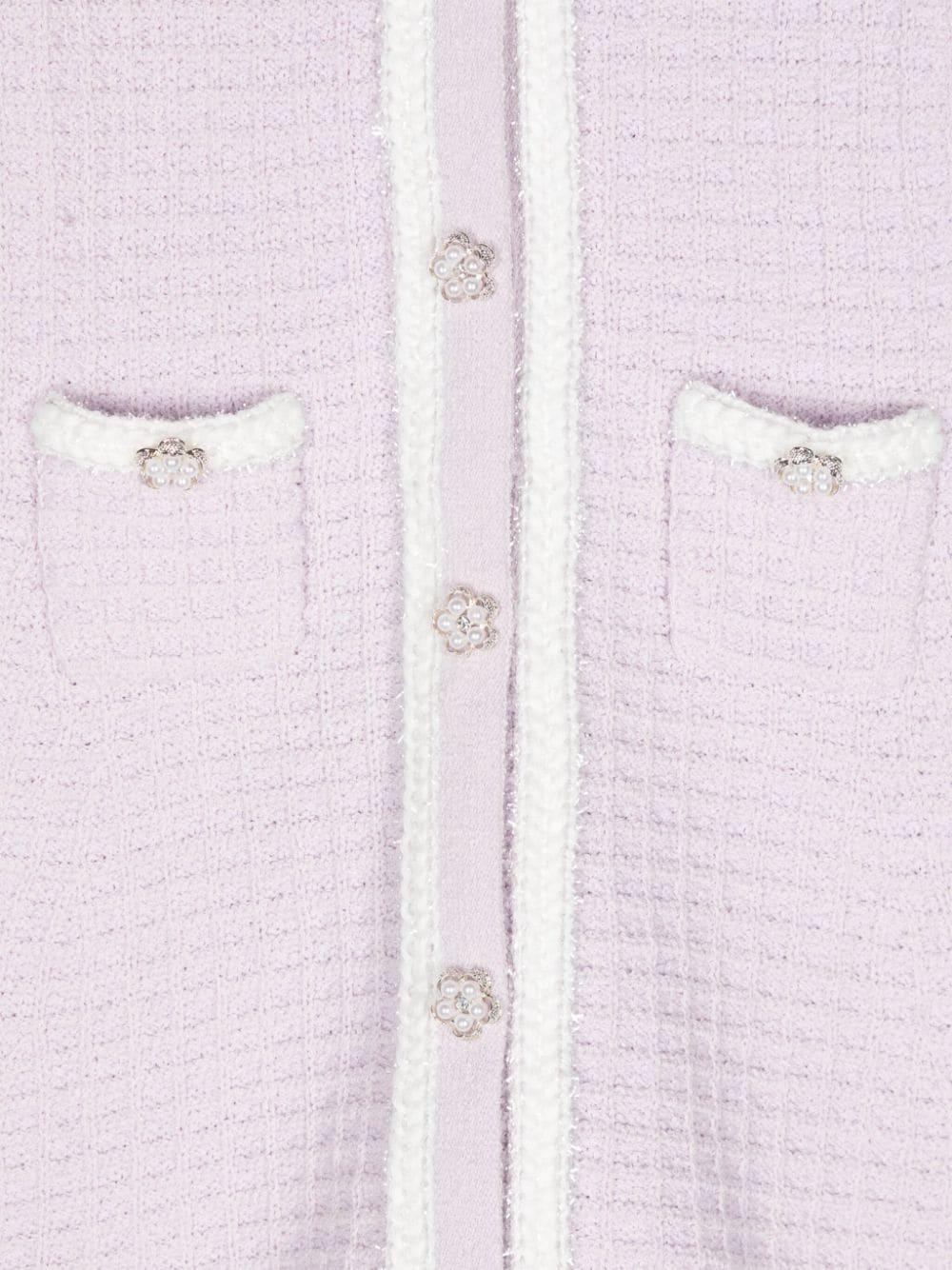 SELF PORTRAIT Kids Knit Mini Dress