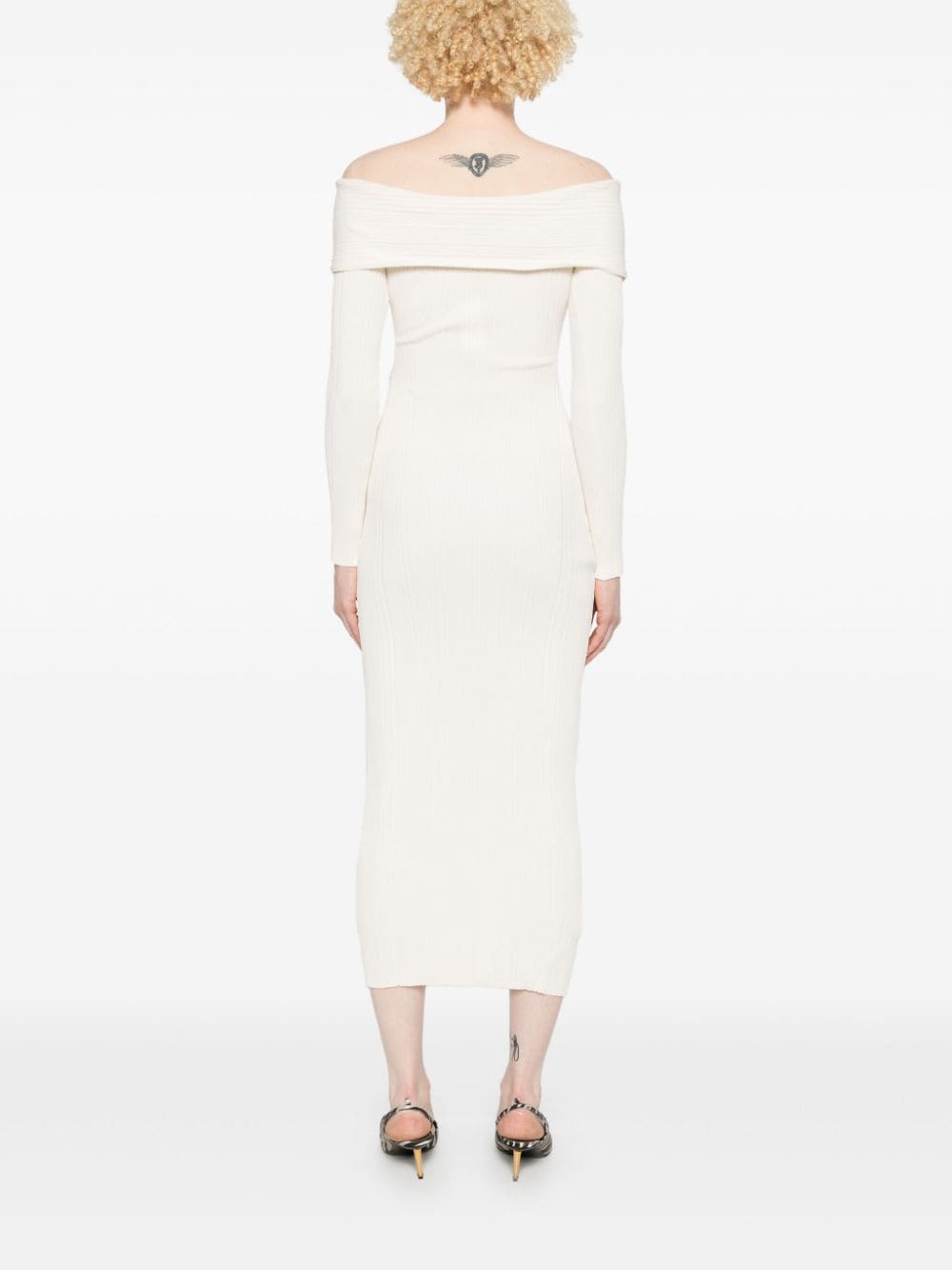 SELF PORTRAIT Knit Midi Dress