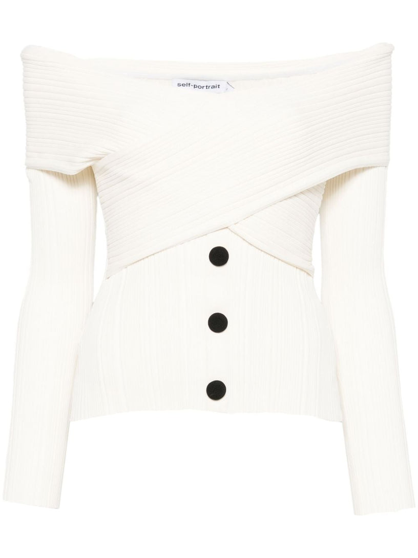 SELF PORTRAIT Knit top