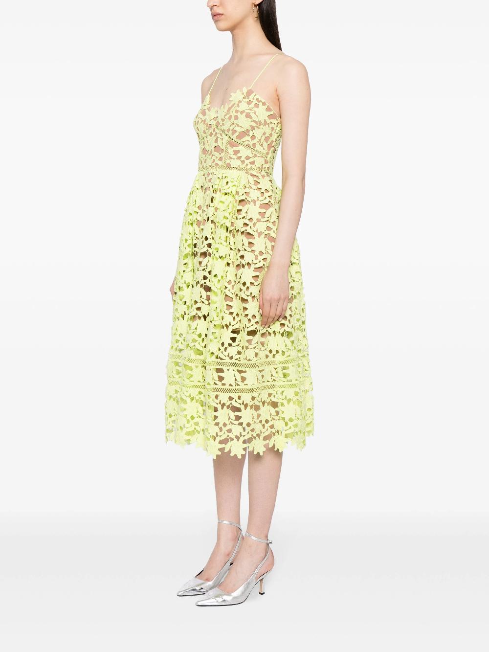 SELF PORTRAIT Lace Midi Dress