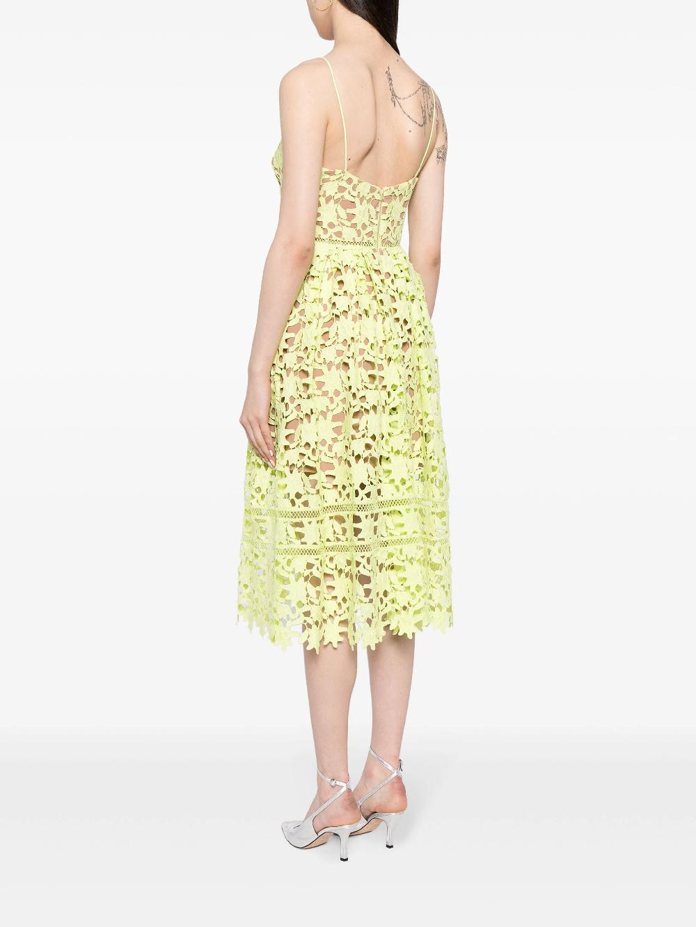 SELF PORTRAIT Lace Midi Dress