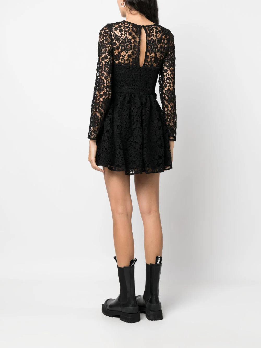 SELF PORTRAIT Lace Mini Dress