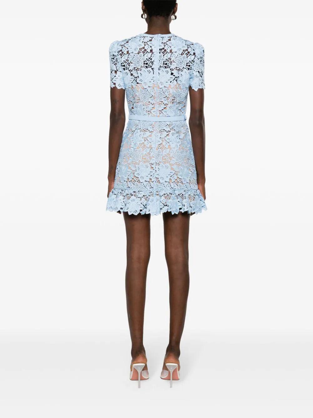 SELF PORTRAIT Lace Mini Dress