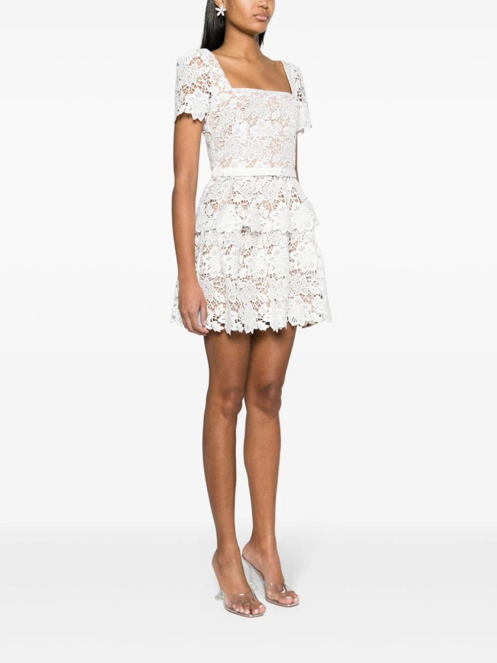 SELF PORTRAIT Lace Mini Dress