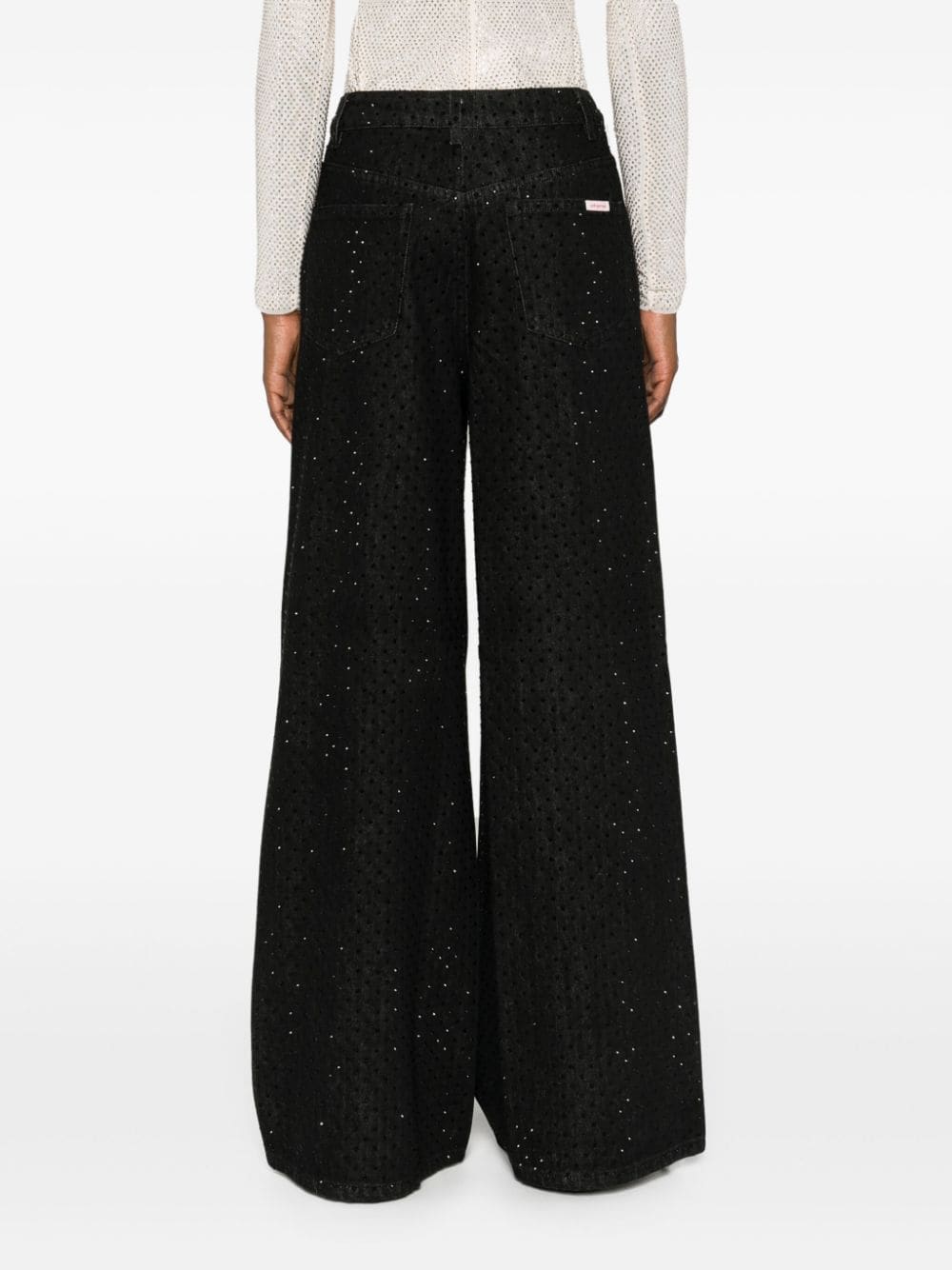 SELF PORTRAIT Rhinestone Jeans