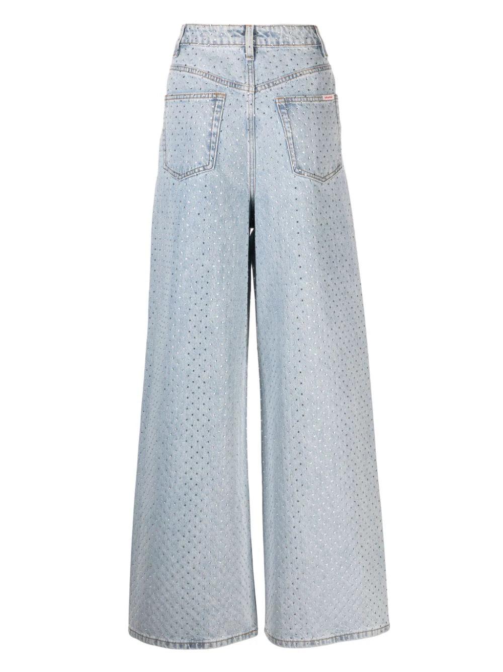 SELF PORTRAIT Rhinestone Jeans