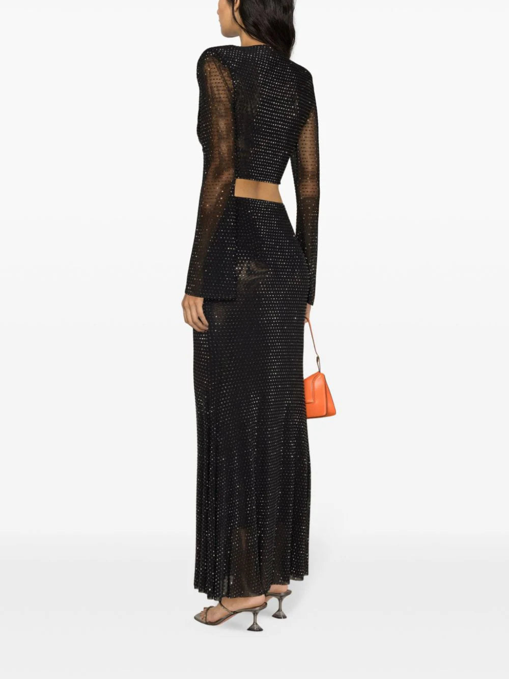SELF PORTRAIT Rhinestone Top