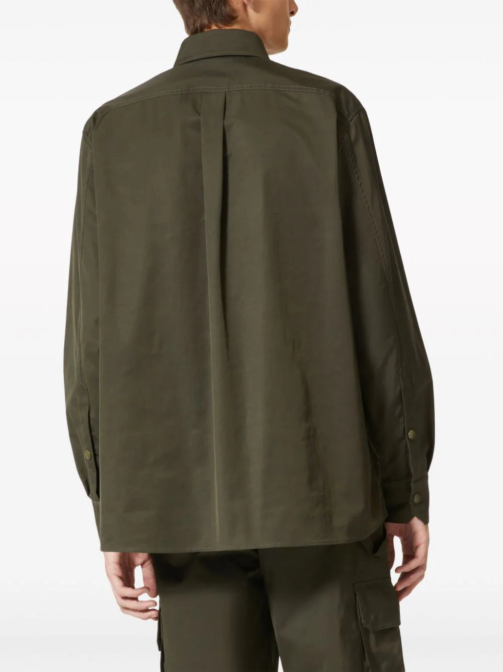 Valentino Garavani Shirt Jacket With Rubberised V Detail
