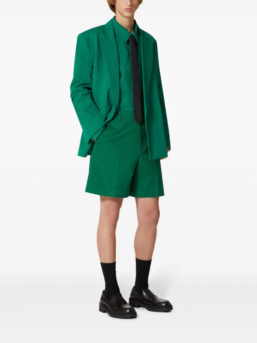 Valentino Garavani Shirt Jacket With Rubberised V Detail