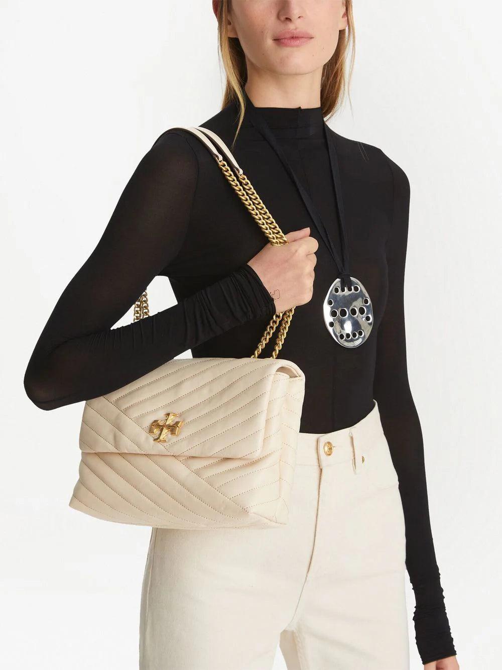 Tory Burch Shoulder Bag Convertible Kira In Chevron