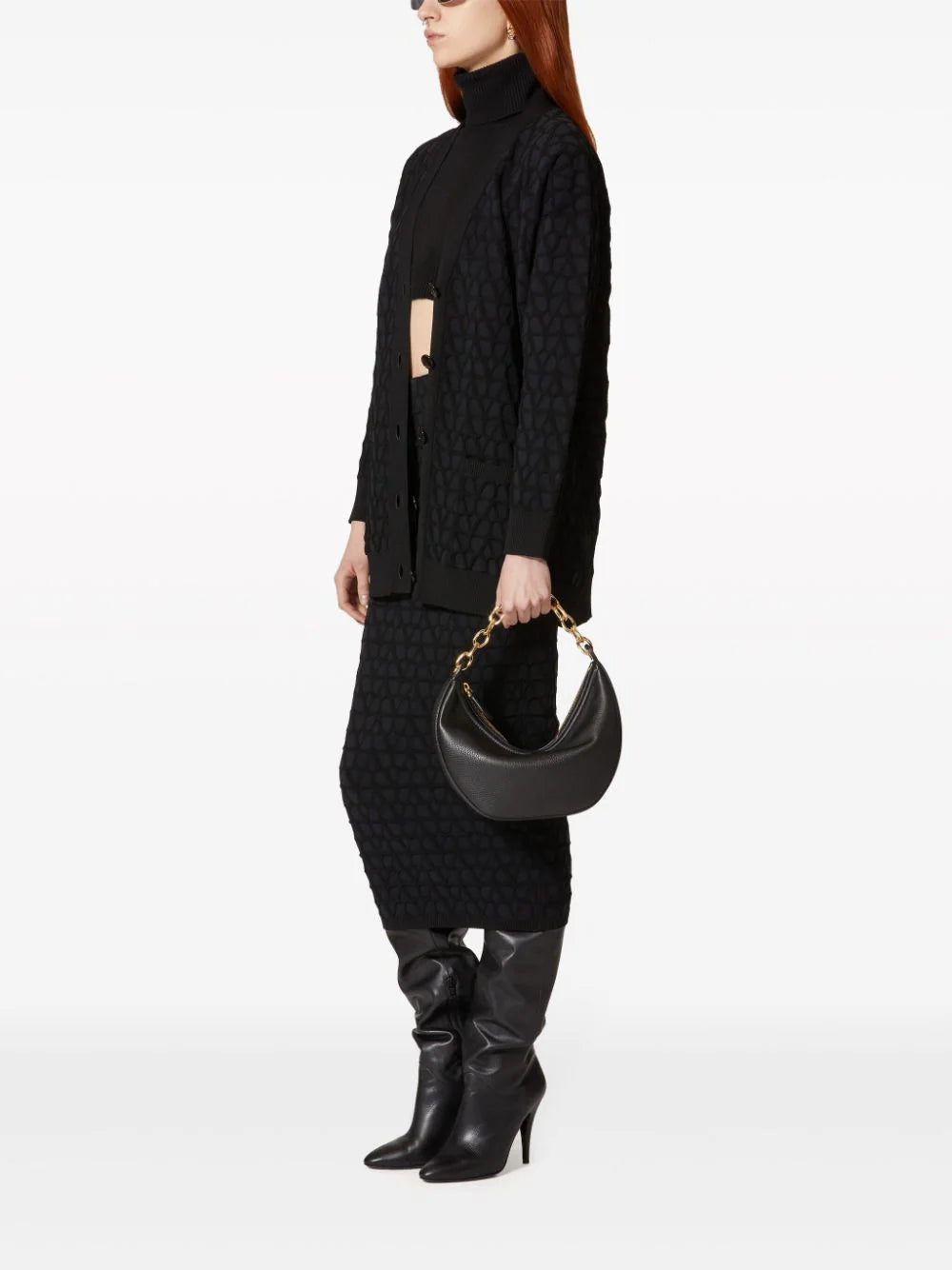 Valentino Garavani Skirt In Stretched Viscose Toile Iconographe