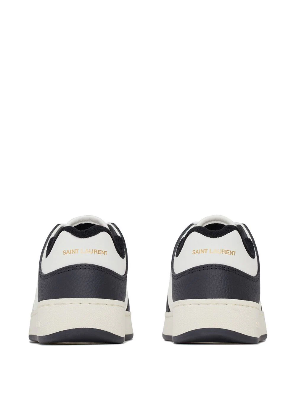 Saint Laurent Sl/61 Low Sneakers In Perforated Leather