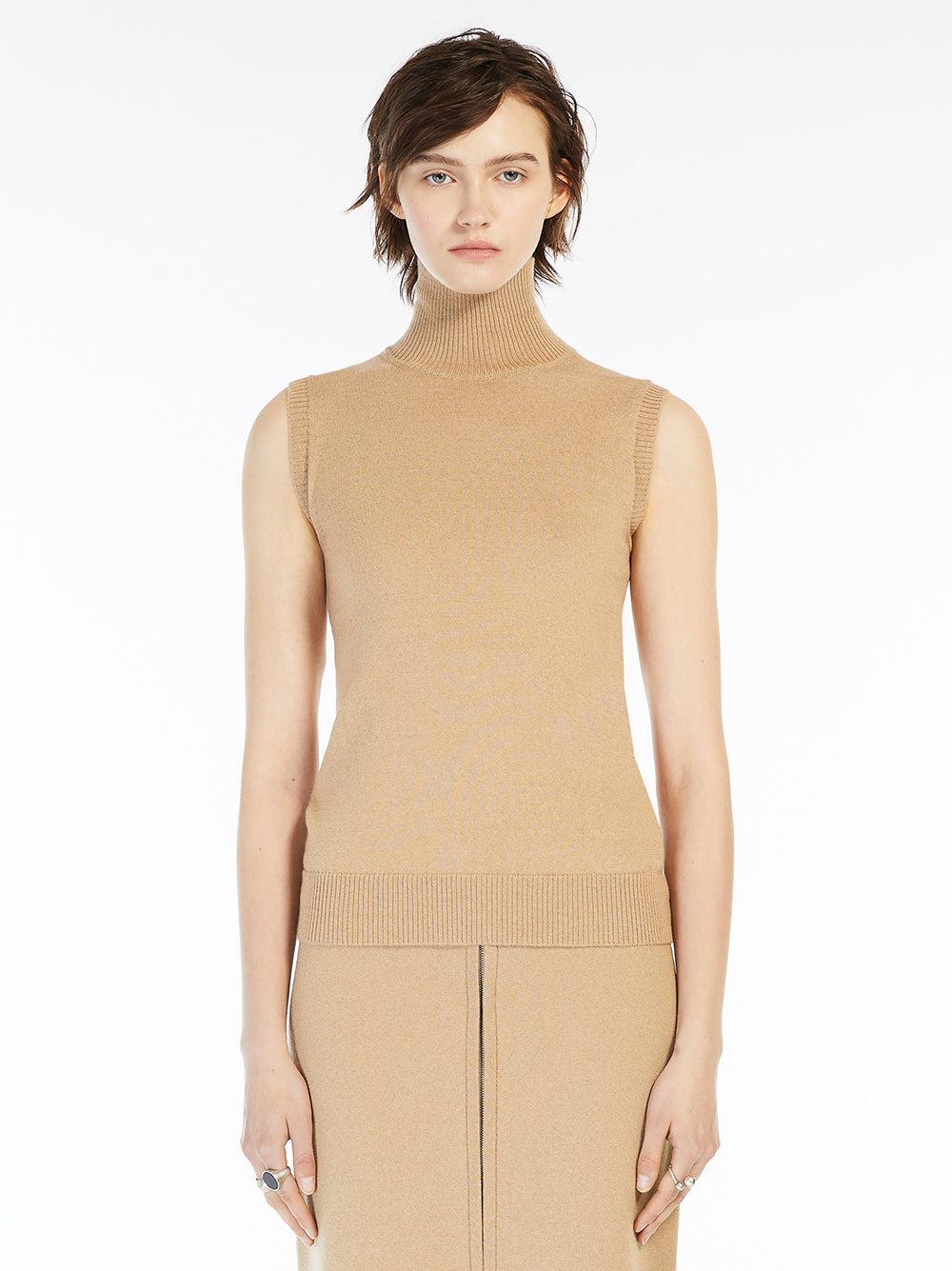 Sportmax Ardenza Sleeveless Turtleneck Sweater