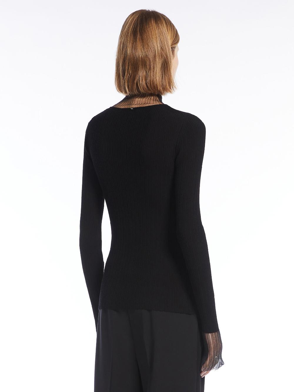 Sportmax Derris Mock-neck Sweater