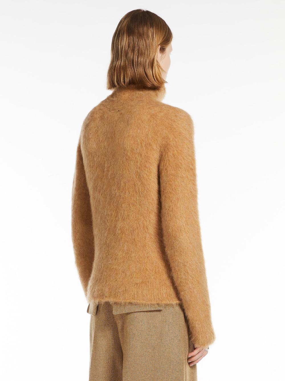 Sportmax Elgar Turtleneck In Alpaca Blend