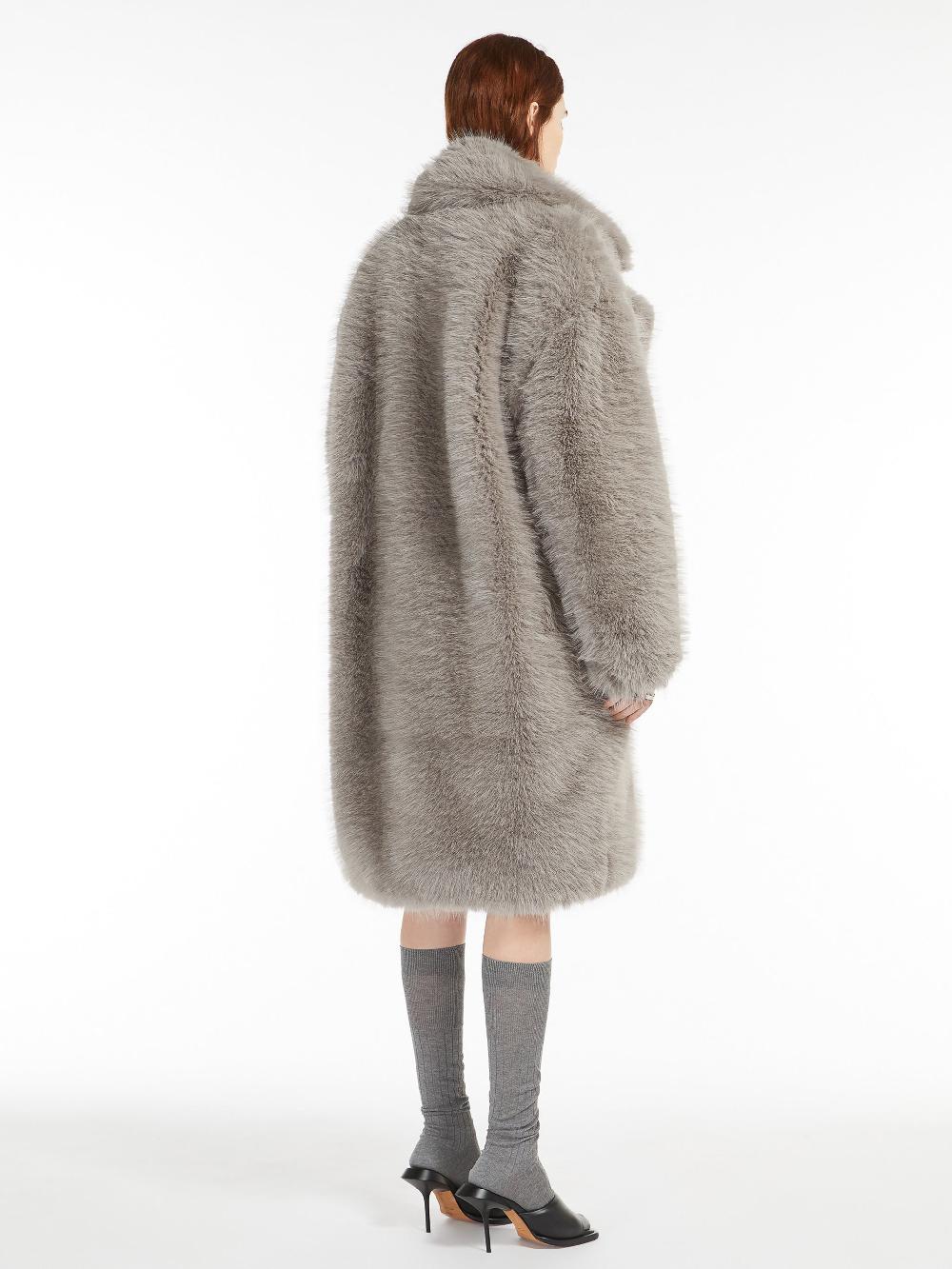 Sportmax Manico Faux Fur Coat