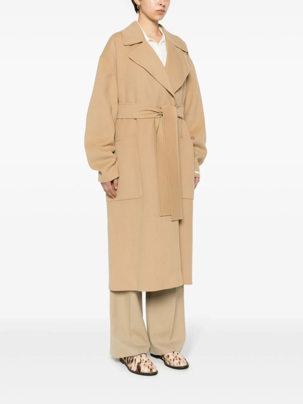 Sportmax Polka Robe Coat