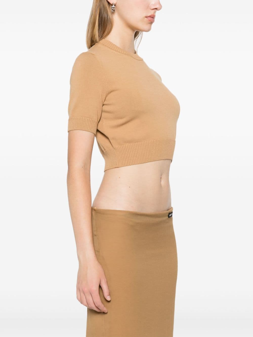 Sportmax Premier T-shirt In Stretch Viscose Knit