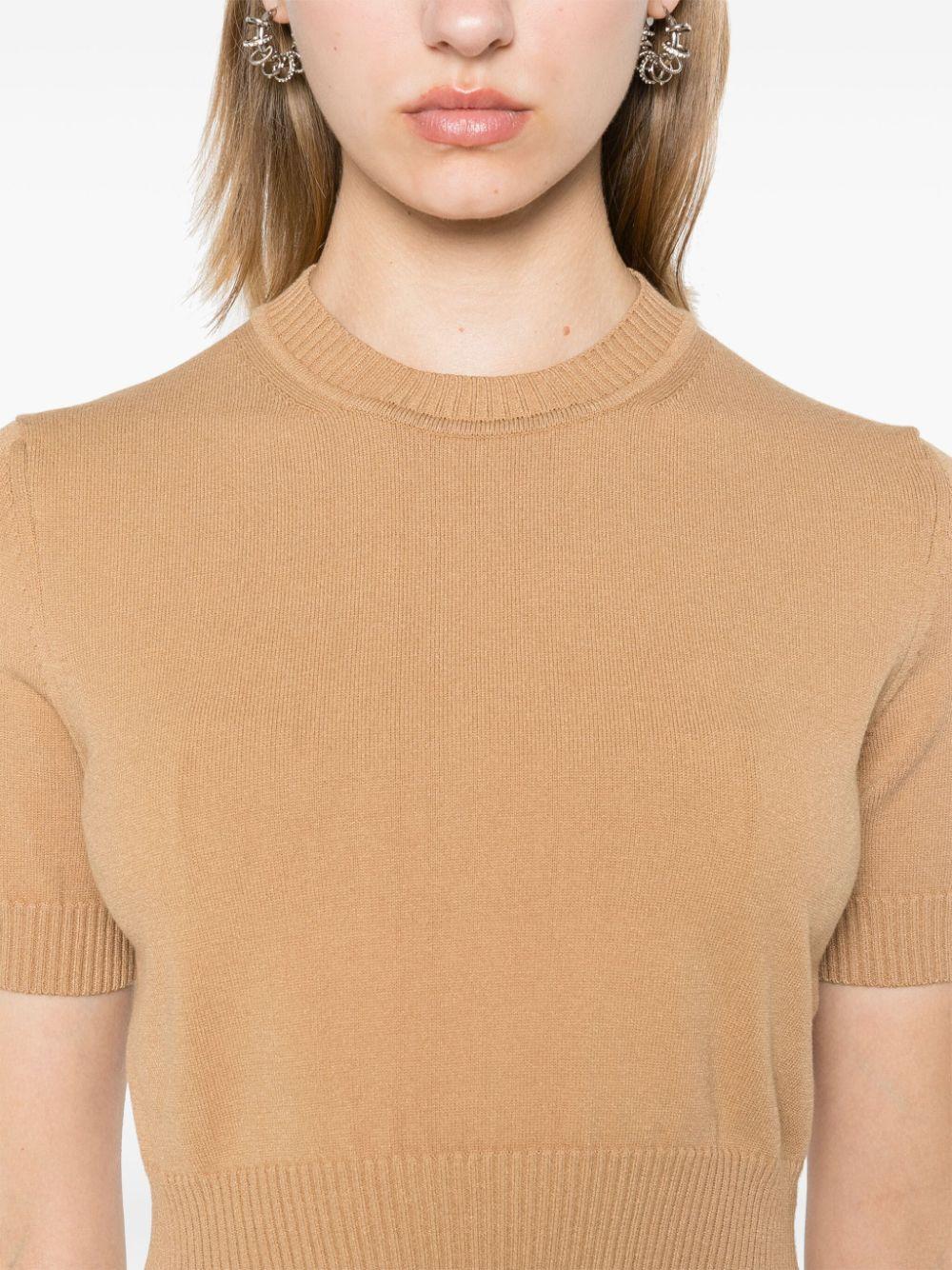 Sportmax Premier T-shirt In Stretch Viscose Knit