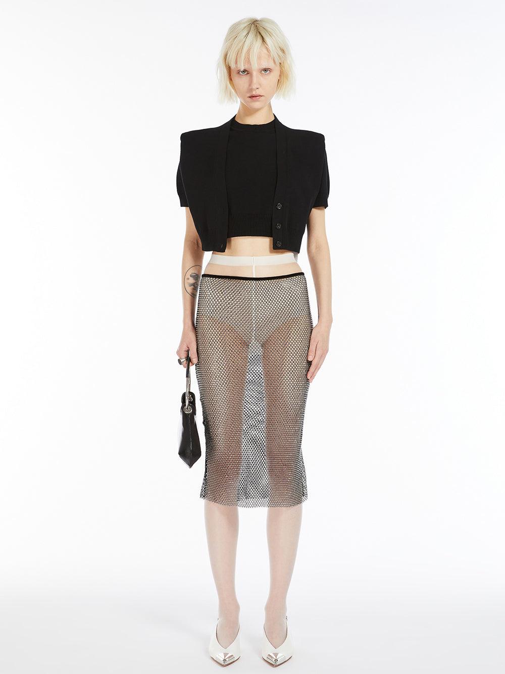 Sportmax Premier T-shirt In Stretch Viscose Knit