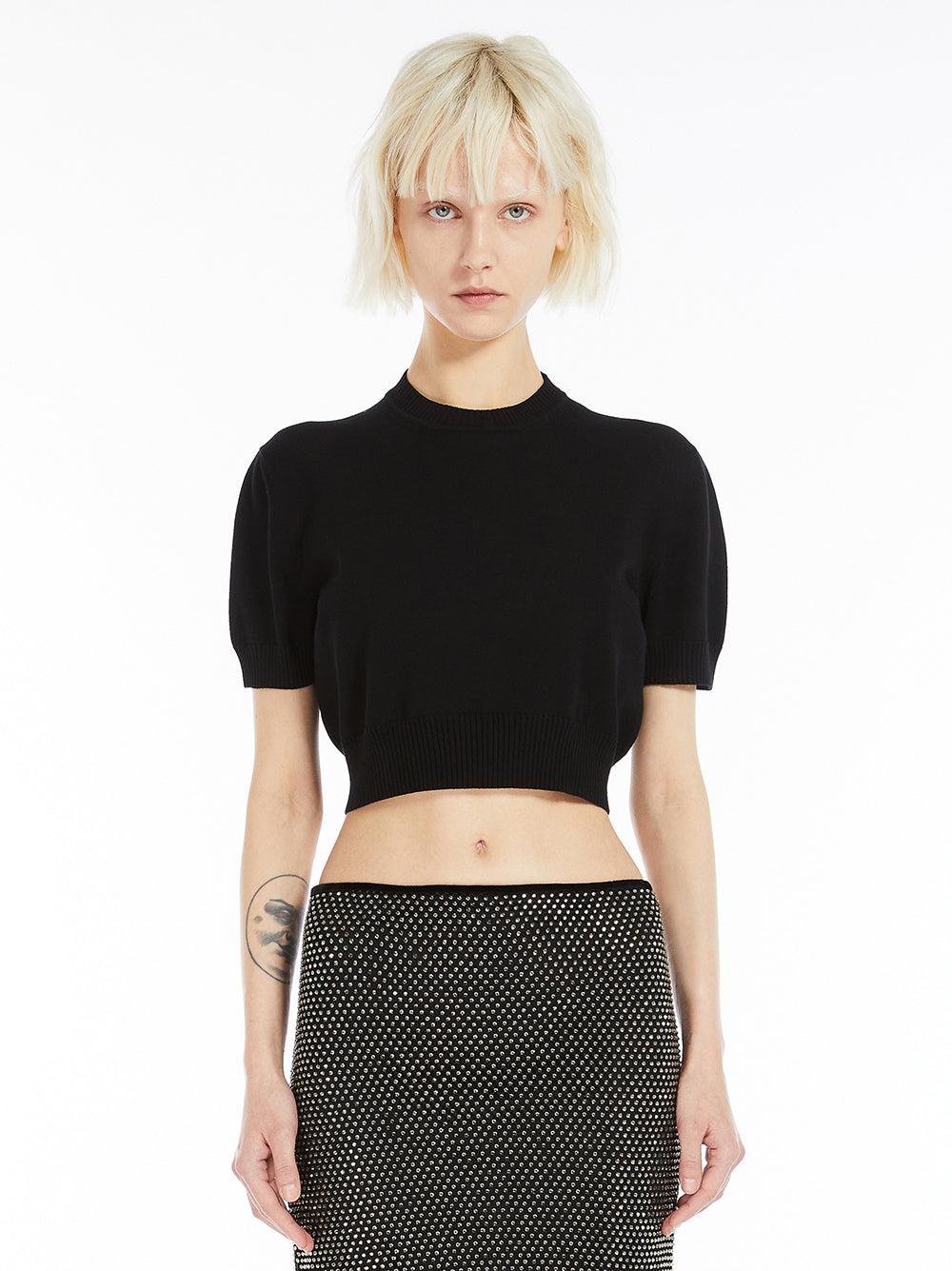 Sportmax Premier T-shirt In Stretch Viscose Knit